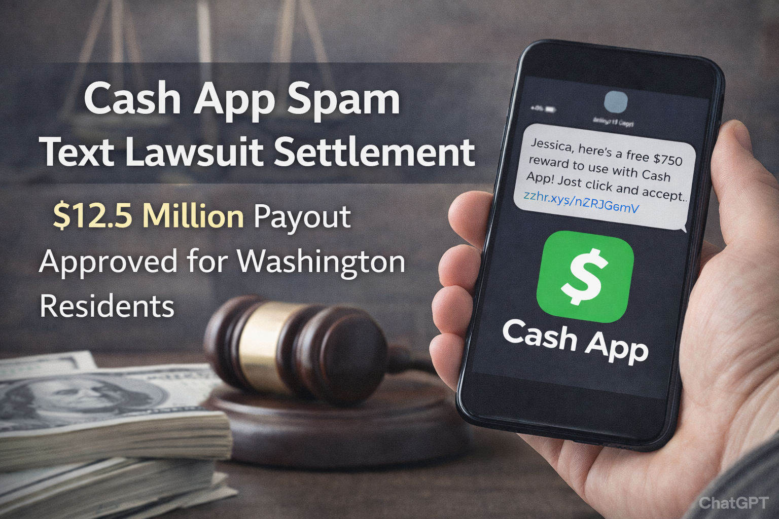 Cash App Spam Text Lawsuit Settlement