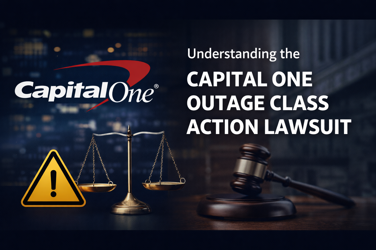 Capital One Outage Class Action Lawsuit