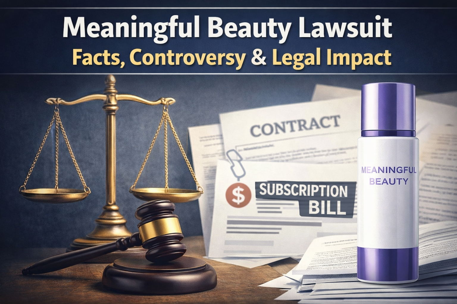 Meaningful Beauty Lawsuit