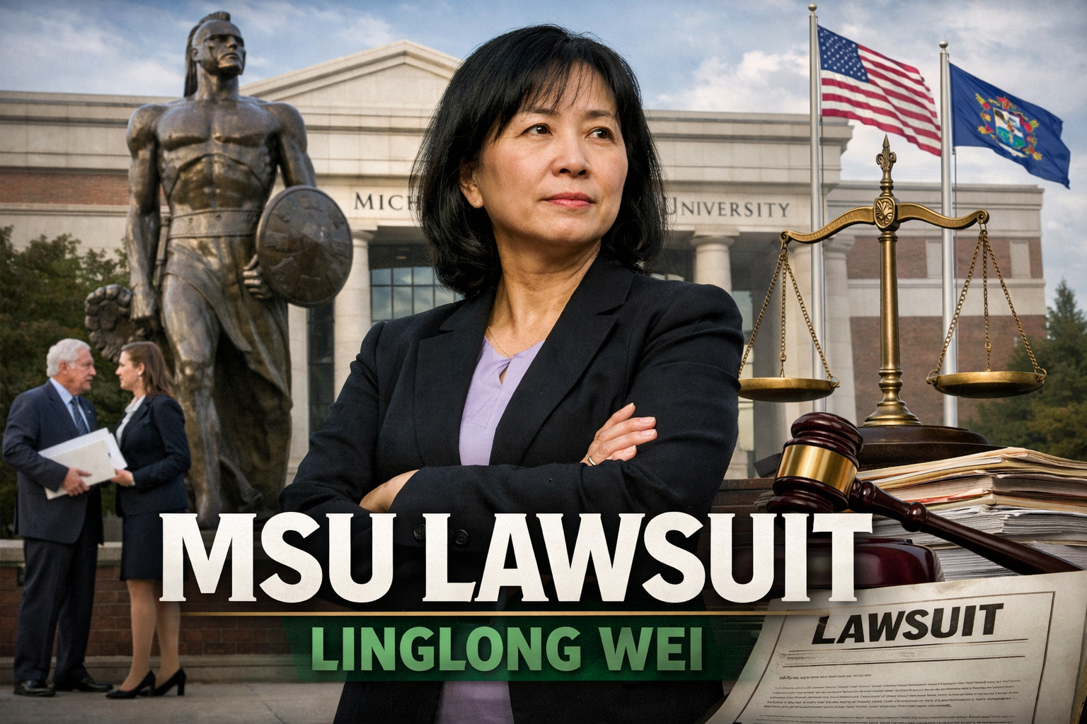 MSU Lawsuit Linglong Wei