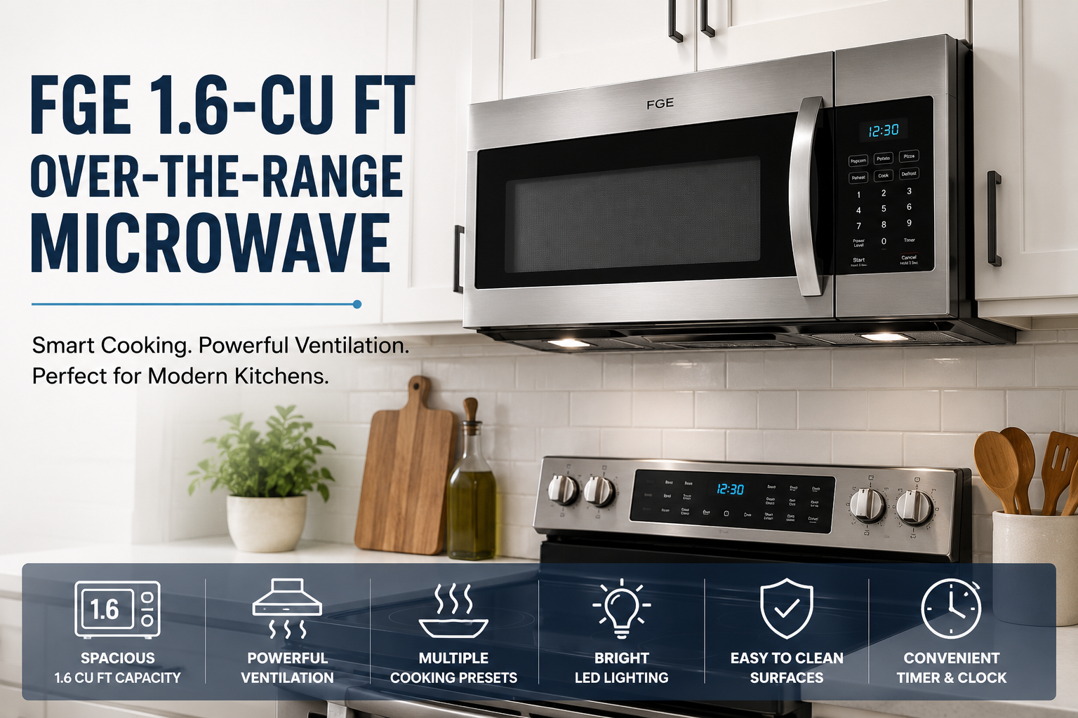 FGE 1.6-Cu Ft Over-the-Range Microwave: A Practical Guide to Features, Performance